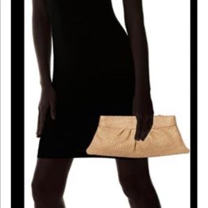 Lauren Merkin Louise Sequin Black clutch